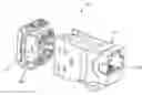 Fig. 01 - Connector with capacitive crosstalk compensation to reduce alien crosstalk