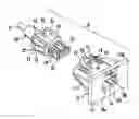 Fig. 01 - Connector having a housing with a pair of engagement arms and catch members