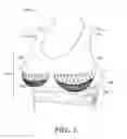 Fig. 02 - Bra with embroidered support regions