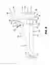 Fig. 07 - Strapping system for securing an orthopedic brace to the body