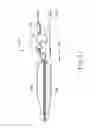 Fig. 16 - Tissue clamping features of surgical instrument end effector
