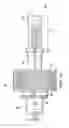 Fig. 08 - LOCKING ASSEMBLY FOR A SURGICAL DRILL BIT GUIDE