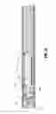 Fig. 13 - Surgical instrument for dispensing tacks and solution