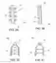 Fig. 14 - Methods of making reinforced soft grafts with suture loop/needle construct