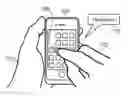 Fig. 01 - Method and apparatus for facilitating use of touchscreen devices