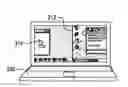 Fig. 01 - Data sharing software program utilizing a drag-and-drop operation and spring loaded portal