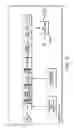 Fig. 67 - CATV video and data transmission system with RF input