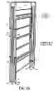 Fig. 22 - Collapsible, folding mattress support