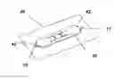 Fig. 01 - Flexible fastener for removable attachment to fabric