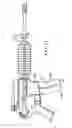 Fig. 28 - Magazine and firearm with positional adjustment of magazine spring