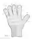 Fig. 09 - Protective glove with enhanced exterior sections