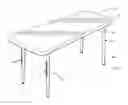 Fig. 01 - HEIGHT ADJUSTABLE TABLE