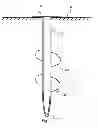 Fig. 02 - Solar Photovoltaic Support and Tracking  System with vertical adjustment capability