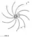 Fig. 06 - Interleaved heat sink and fan assembly