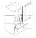 Fig. 01 - METHOD FOR PERISHABLE FOOD OR ITEM IN A CONTAINER WITH A CONTAINER STORAGE TECHNOLOGY