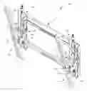 Fig. 01 - Mounting system for use with audio/visual devices or the like