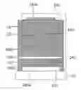 Fig. 01 - Vertical organic transistor, circuit configuration and arrangement with vertical organic transistors and method of manufacturing