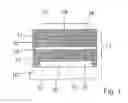 Fig. 02 - Vertical organic transistor, circuit configuration and arrangement with vertical organic transistors and method of manufacturing