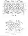 Fig. 09 - MOS transistor structure and method of forming the structure with vertically and horizontally-elongated metal contacts