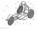 Fig. 01 - Recumbent vehicle