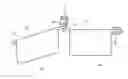 Fig. 01 - Adjustable sun visor system for vehicle windshield and side window