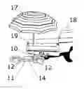Fig. 01 - Seating attachment for a vehicle trailer hitch