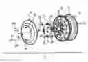 Fig. 01 - Aerodynamic wheel cover assembly and method of mounting