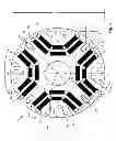 Fig. 07 - Asymmetric Rotor for a Line Start Permanent Magnet Machine