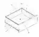 Fig. 02 - Double-walled drawer frame with an inner wall and an outer wall
