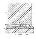 Fig. 09 - Dielectric waveguide with corner shielding