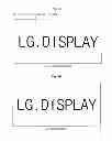 Fig. 06 - Display device comprising first and second light guide plates having recessed patterns and flat surfaces that face each other to form first and second empty spaces wherein the second empty space is narrower than the first empty space