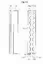 Fig. 08 - Display device comprising first and second light guide plates having recessed patterns and flat surfaces that face each other to form first and second empty spaces wherein the second empty space is narrower than the first empty space