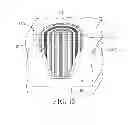 Fig. 09 - Phase grating with three-dimensional configuration