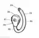 Fig. 01 - External ear insert for hearing comprehension enhancement