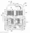 Fig. 01 - Vane compressor having a second discharge port that includes an opening portion to a compression space