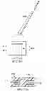 Fig. 17 - Interface between an integrated circuit and a dielectric waveguide using a dipole antenna and a reflector