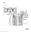 Fig. 04 - TENSIONER WITH DAMPING STRUCTURE MADE FROM TWO COMPONENTS WITH NO ROTATIONAL PLAY THEREBETWEEN