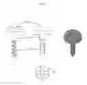 Fig. 03 - Flexible Rail Bar Bone Fixation System