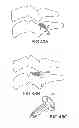 Fig. 34 - Vertebral joint implants and delivery tools