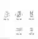 Fig. 06 - Fenestrated humeral prosthesis and methods of shoulder arthroplasty