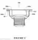 Fig. 06 - Double-Walled Kitchen Basket Strainer With Permanent Straining Device
