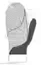 Fig. 01 - Textured device for cleaning cosmetic brushes