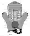 Fig. 10 - Textured device for cleaning cosmetic brushes