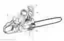 Fig. 01 - Chain tension adjusting apparatus for chain saw