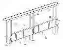 Fig. 01 - Horizontal blocking member for use in a wall stud system