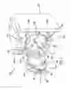 Fig. 02 - Air flow in a washing machine appliance