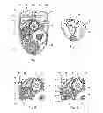 Fig. 02 - Powder inhaling device with two-part rotary receiving element for blister strip closure layer