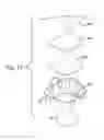 Fig. 15 - Tub for humidifier