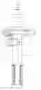 Fig. 01 - Vibration damper with a clamp-shaped attachment part