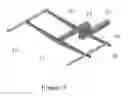 Fig. 02 - Receiver mounted sporting equipment rack with longitudinal load bars